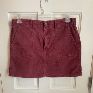 Corduroy Mini Skirt - American Eagle Outfitters